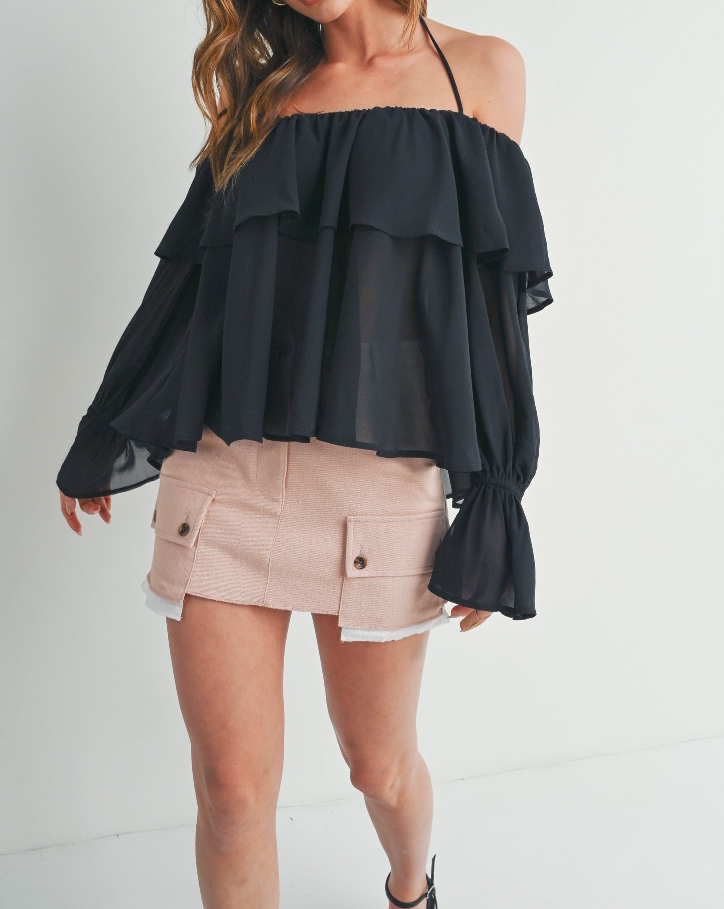 ESME OFF SHOULDER BLOUSE