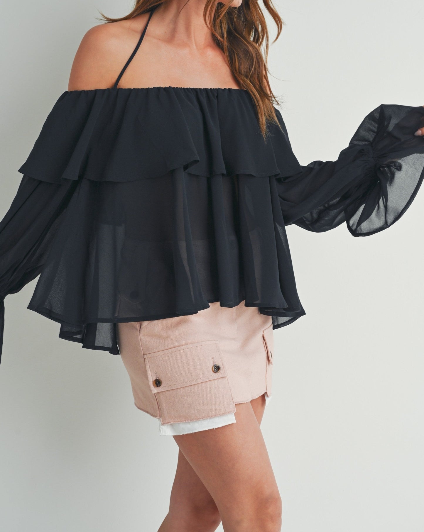 ESME OFF SHOULDER BLOUSE