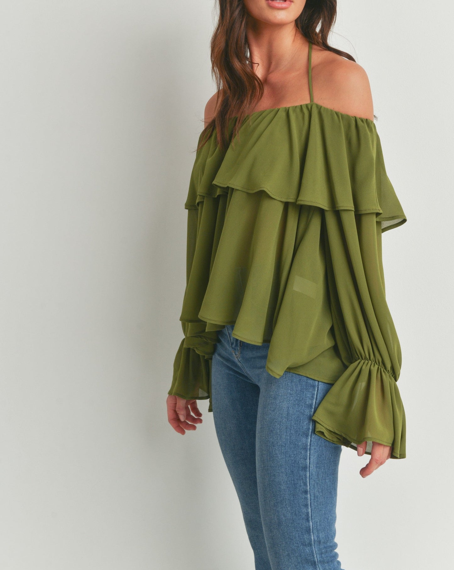 ESME OFF SHOULDER BLOUSE