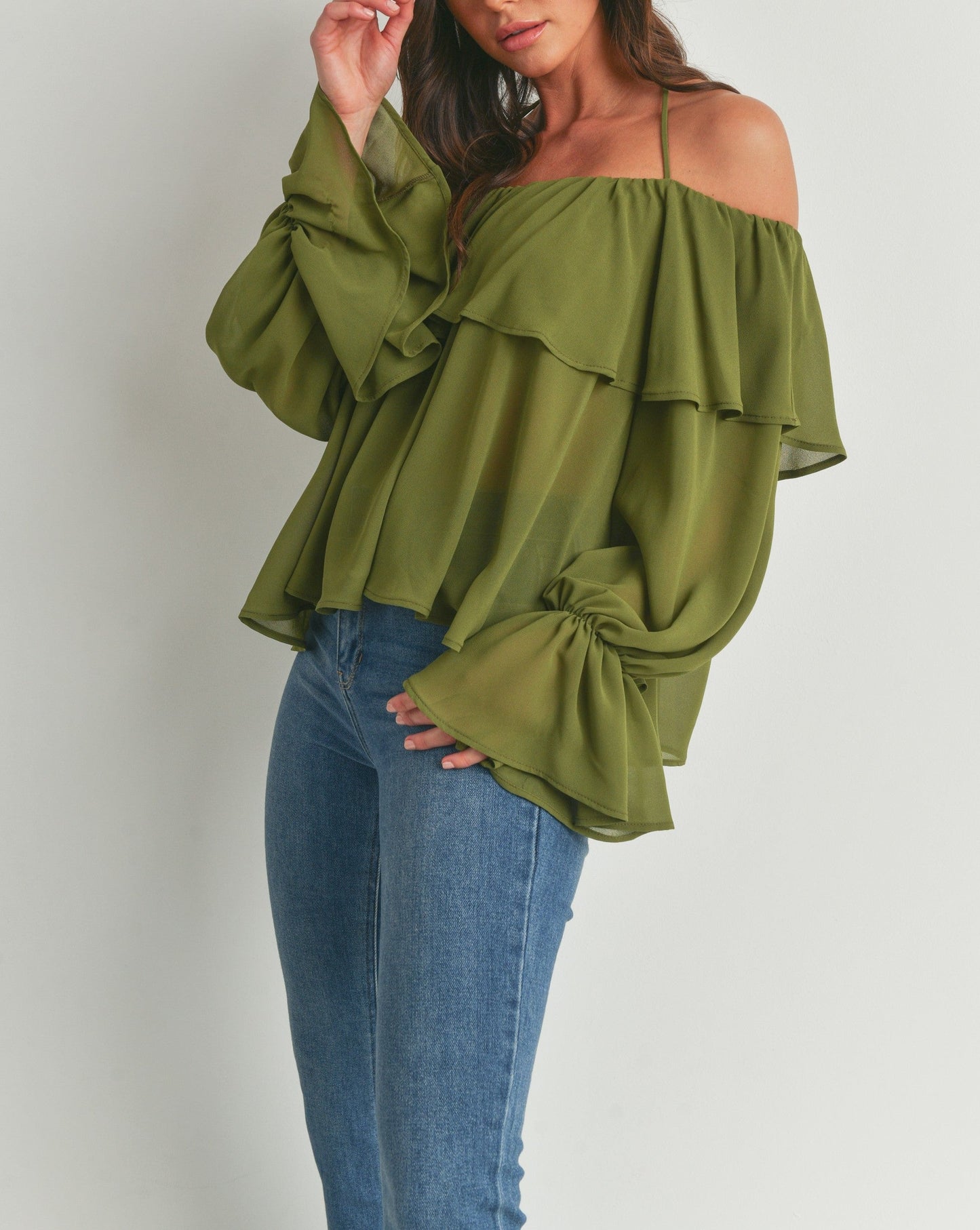 ESME OFF SHOULDER BLOUSE