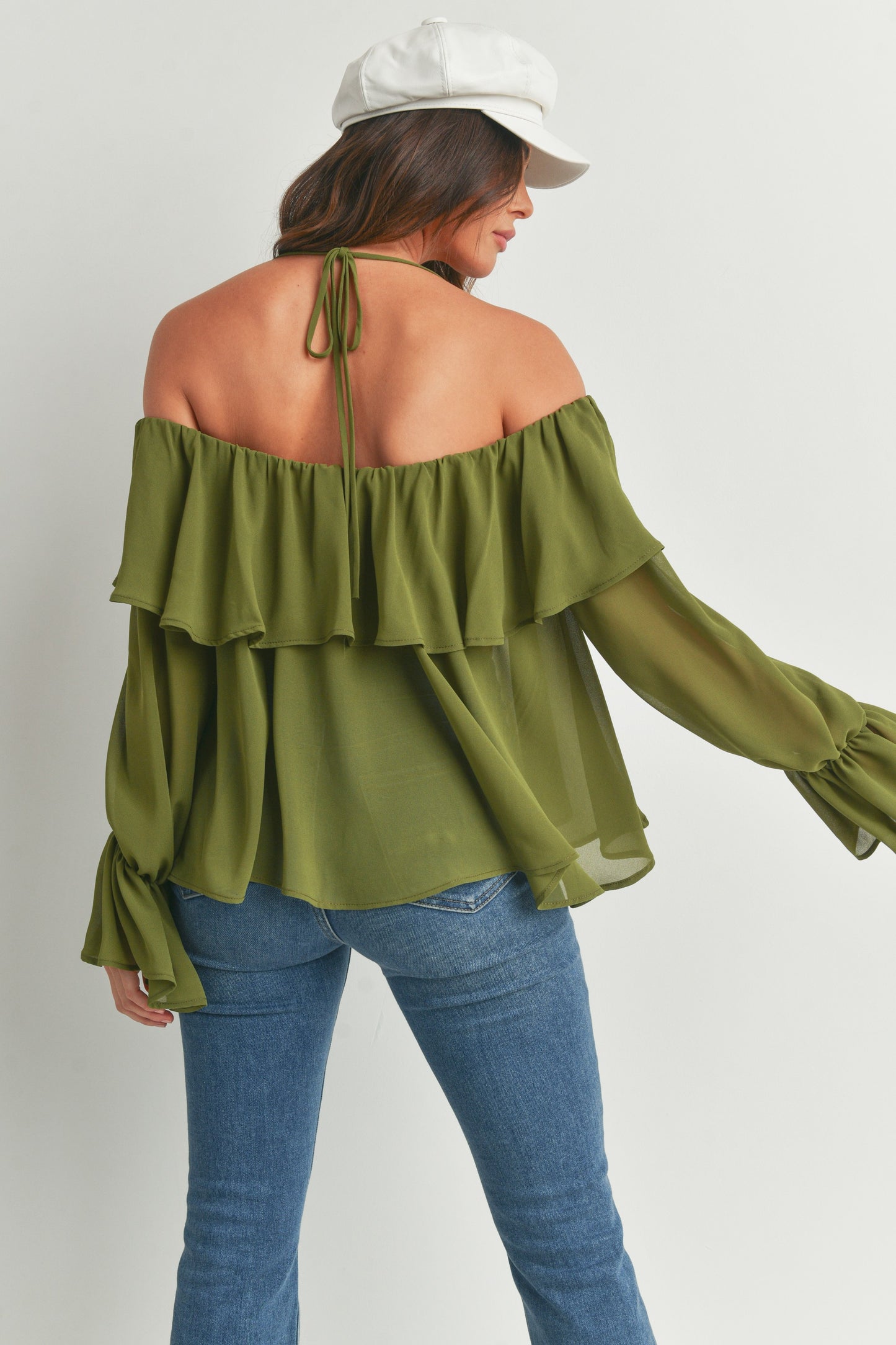 ESME OFF SHOULDER BLOUSE