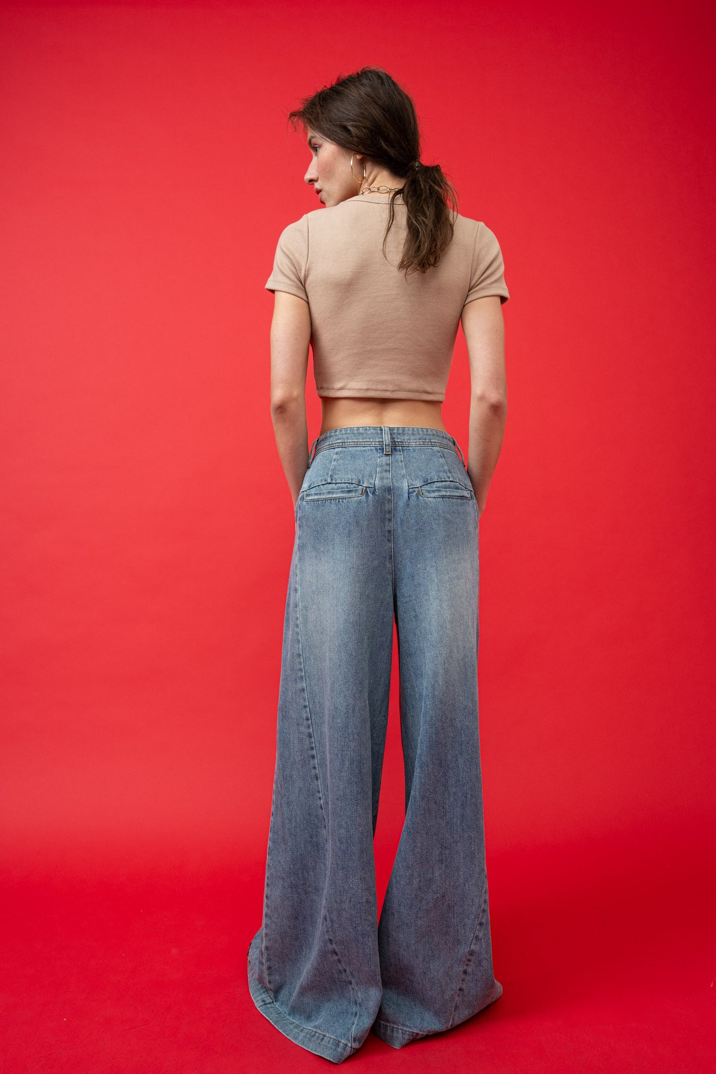 TIANA WIDE LEG JEANS