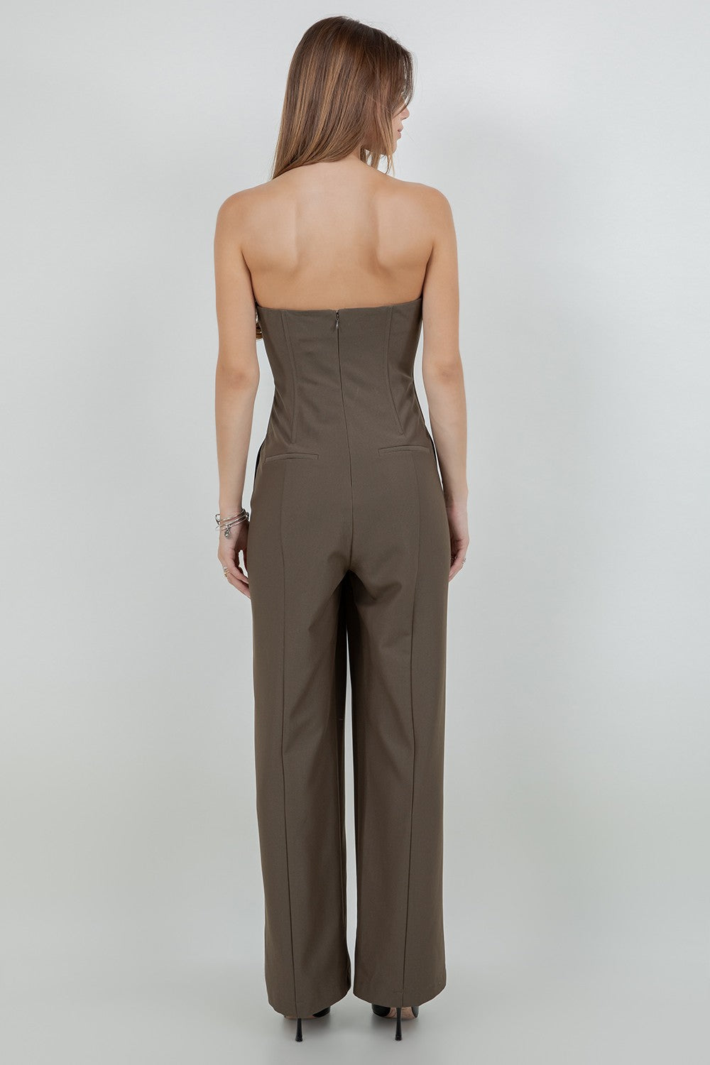 ROSALIA JUMPSUIT ( OLIVE)