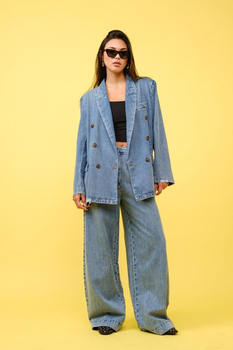ALIE DENIM BLAZER