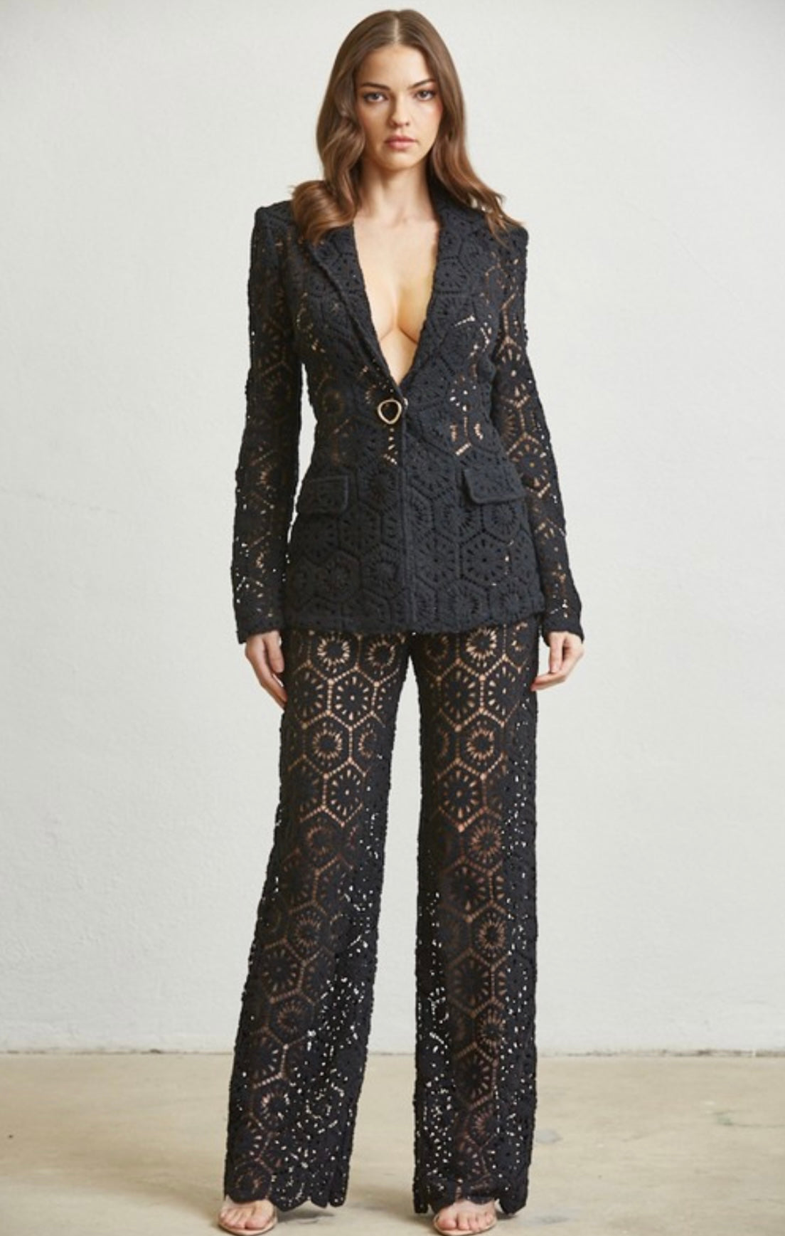 PIA BLAZER-PANT SET